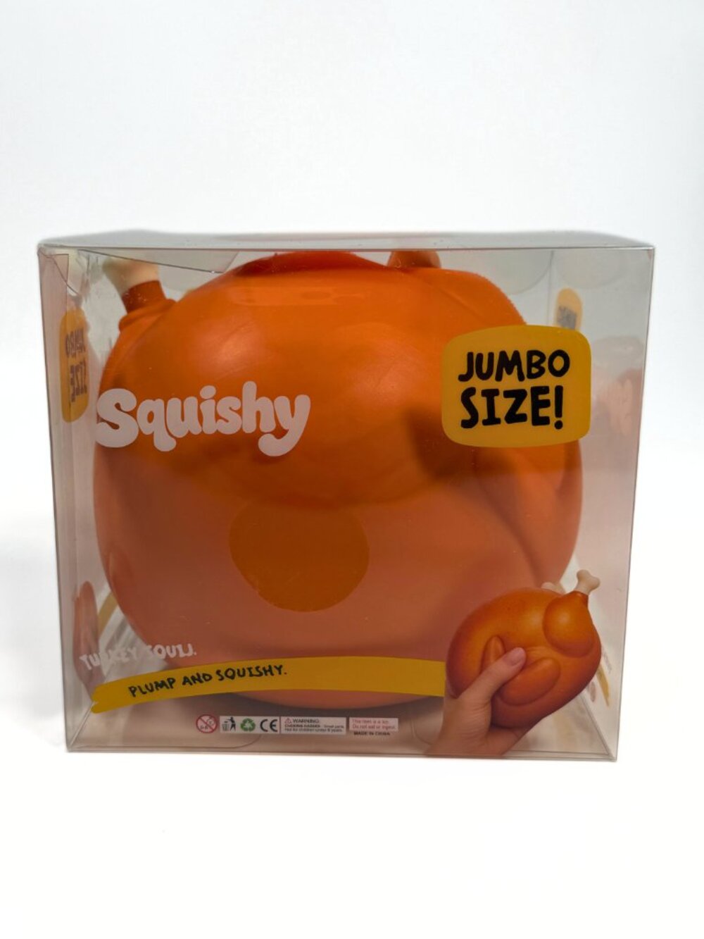 Jumbo Size Turkey Squishy Thanksgiving Roast Turkey Stress Relief Toy Boxed